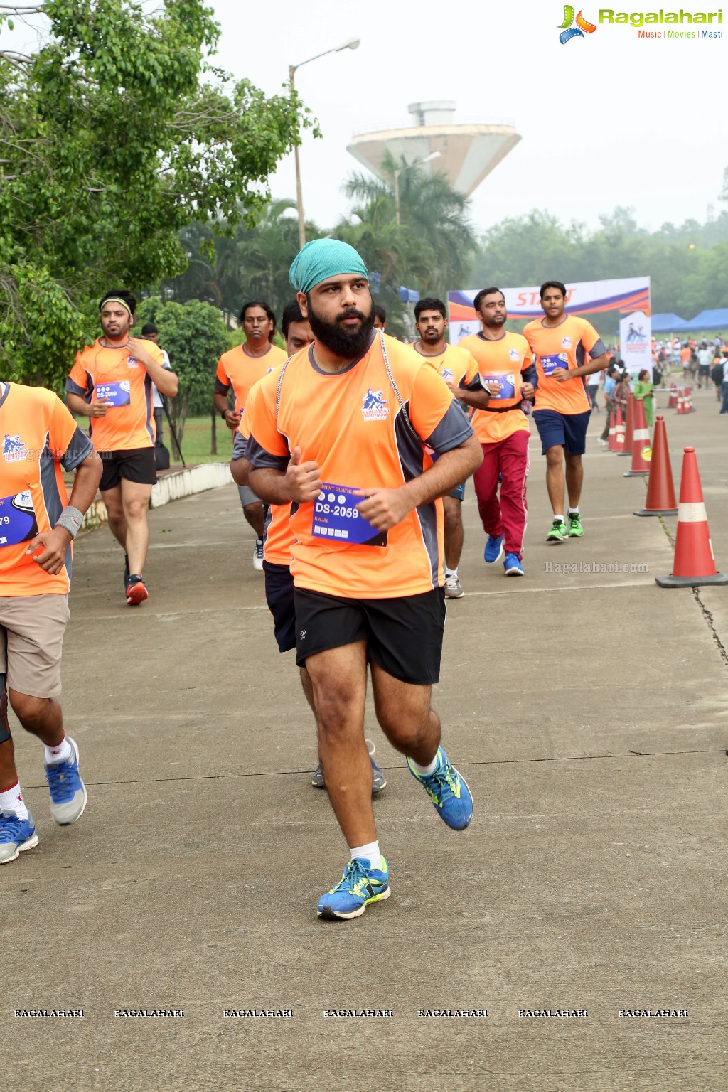 Triathlon 2017 by The Great Hyderabad Adventure Club at Gachibowli Stadium