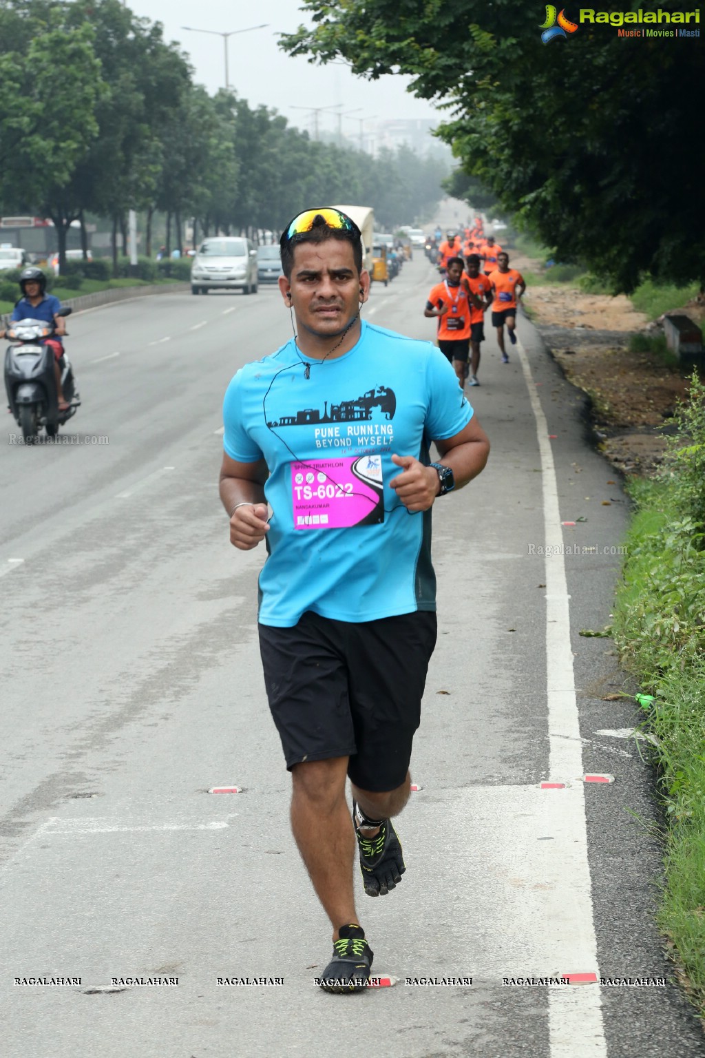 Triathlon 2017 by The Great Hyderabad Adventure Club at Gachibowli Stadium