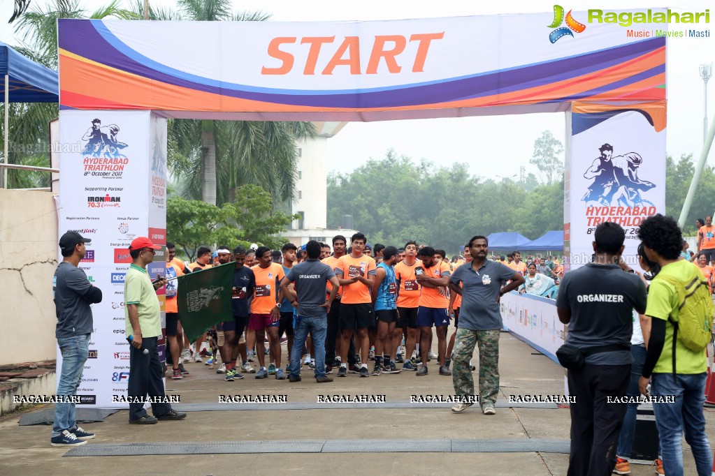 Triathlon 2017 by The Great Hyderabad Adventure Club at Gachibowli Stadium