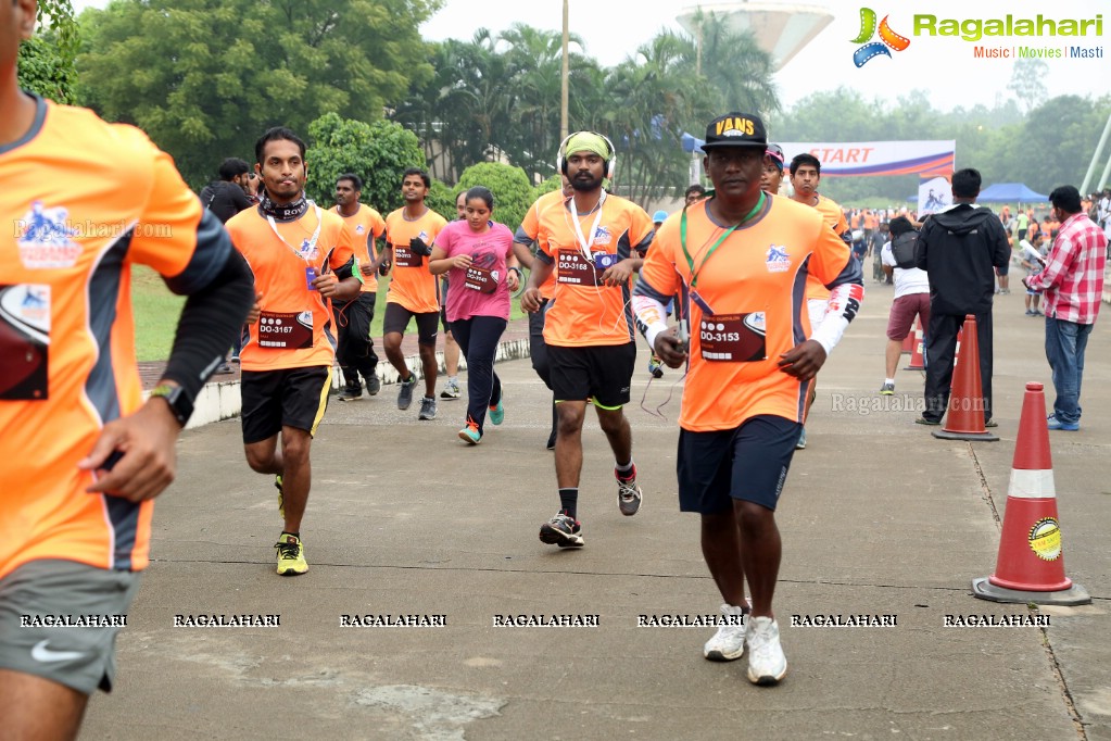 Triathlon 2017 by The Great Hyderabad Adventure Club at Gachibowli Stadium