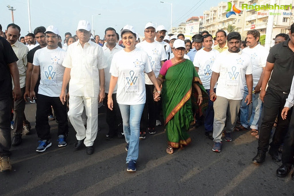 Life Again Winners Walk At Visakhapatnam