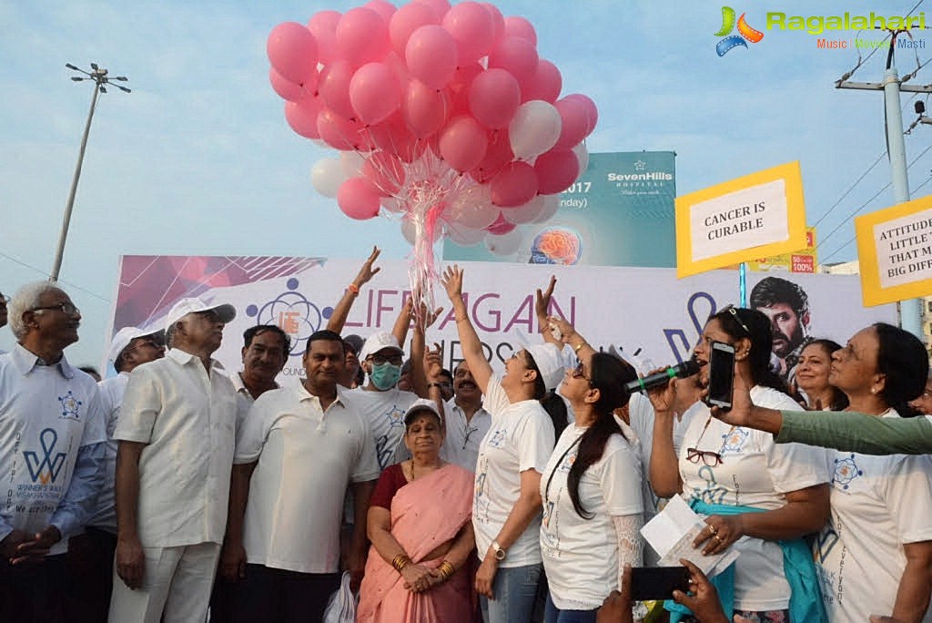 Life Again Winners Walk At Visakhapatnam