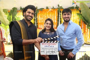 Nikhil Siddharth - Nivetha Thomas's Swaasa Movie Launch