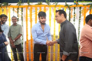 Nikhil Siddharth - Nivetha Thomas's Swaasa Movie Launch