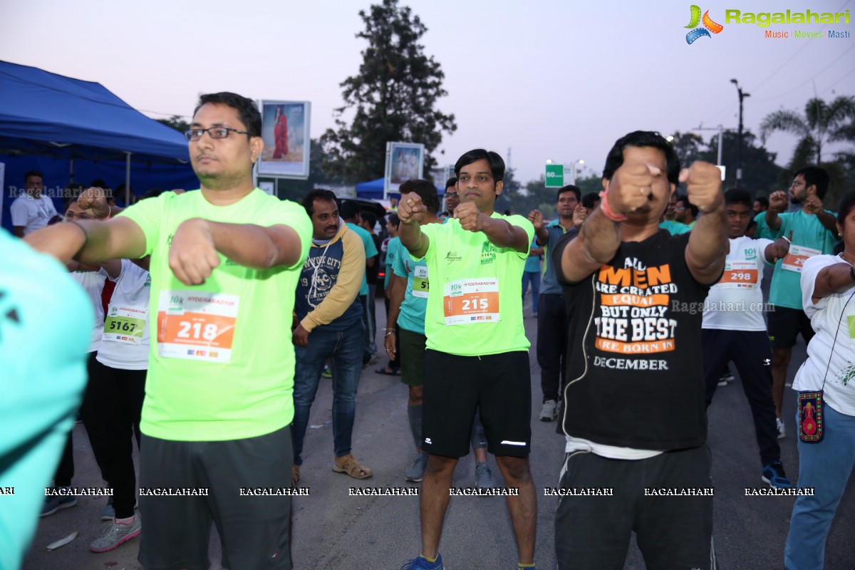 10K INTENCITY RUN 2018 - People's Plaza, Necklace Road - Hyderabad