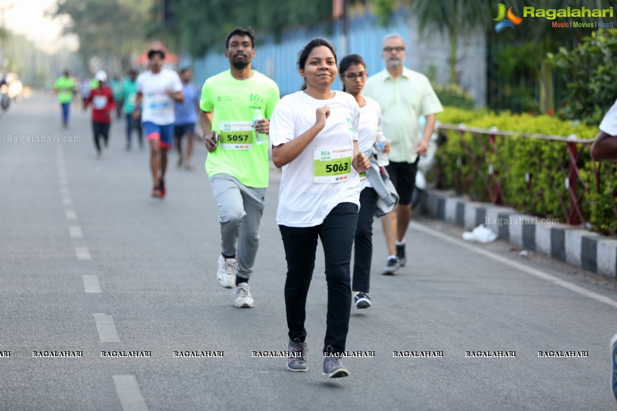 10K INTENCITY RUN 2018 - People's Plaza, Necklace Road - Hyderabad