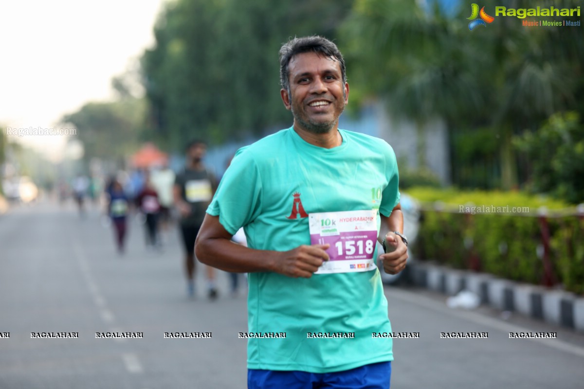 10K INTENCITY RUN 2018 - People's Plaza, Necklace Road - Hyderabad