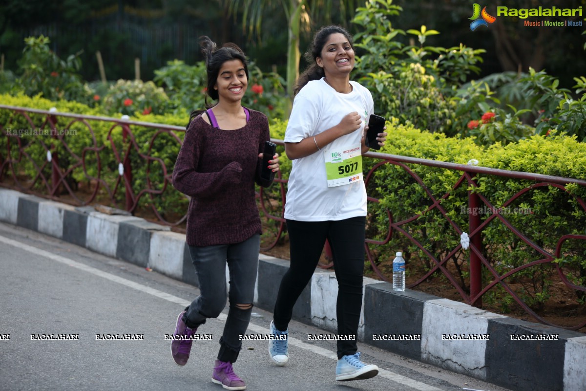 10K INTENCITY RUN 2018 - People's Plaza, Necklace Road - Hyderabad