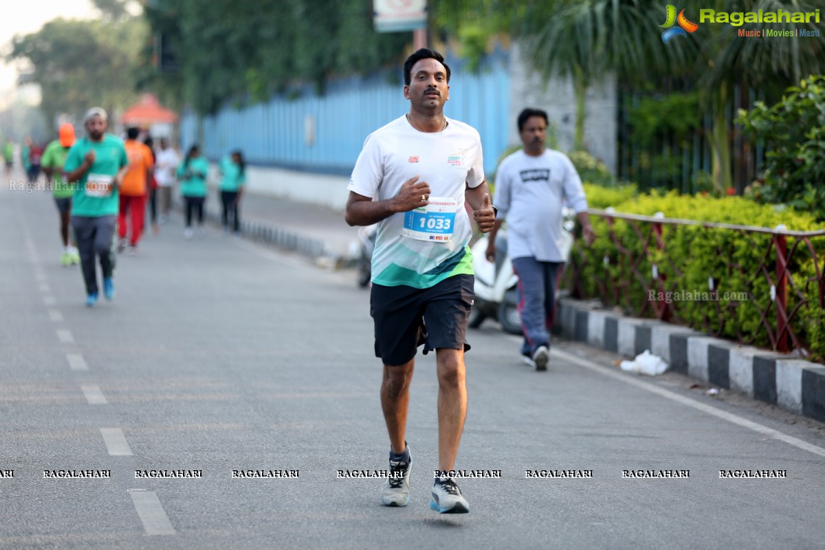 10K INTENCITY RUN 2018 - People's Plaza, Necklace Road - Hyderabad