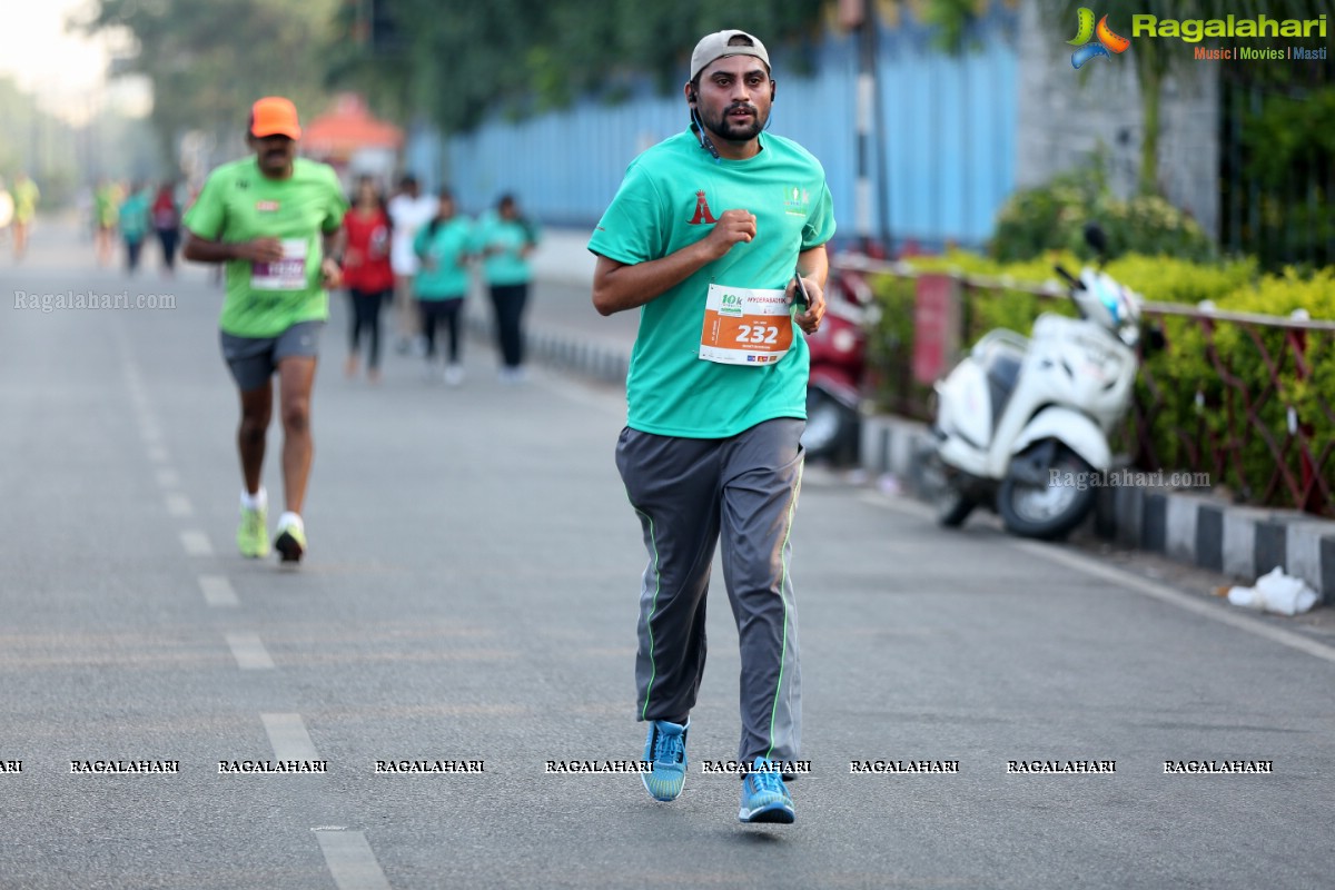 10K INTENCITY RUN 2018 - People's Plaza, Necklace Road - Hyderabad