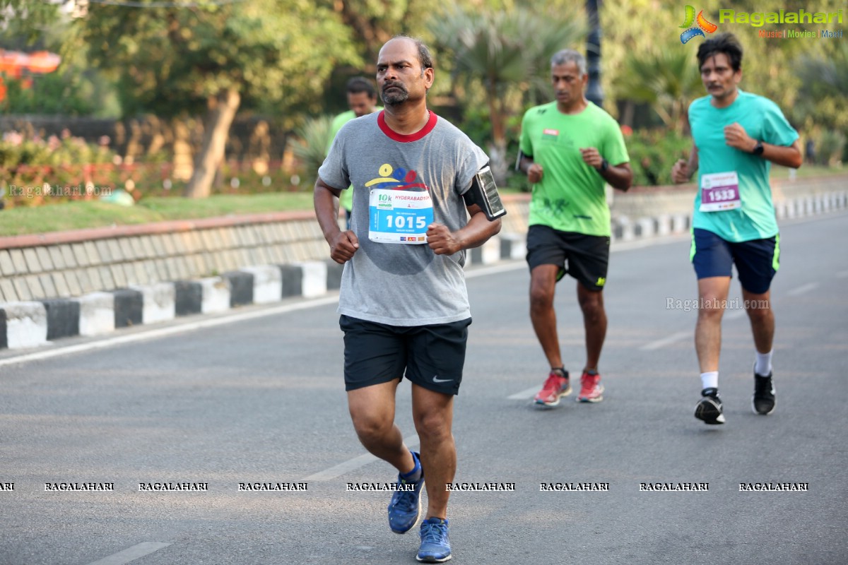 10K INTENCITY RUN 2018 - People's Plaza, Necklace Road - Hyderabad