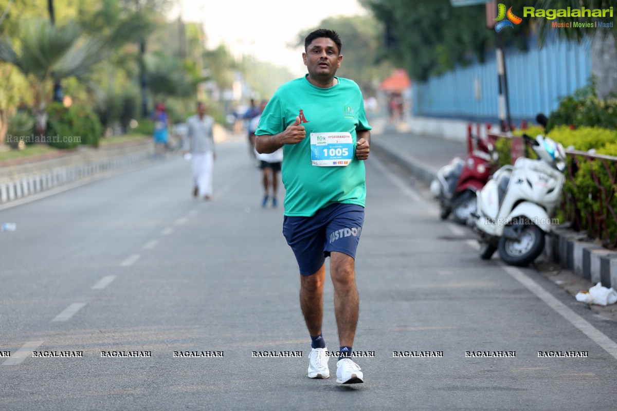 10K INTENCITY RUN 2018 - People's Plaza, Necklace Road - Hyderabad