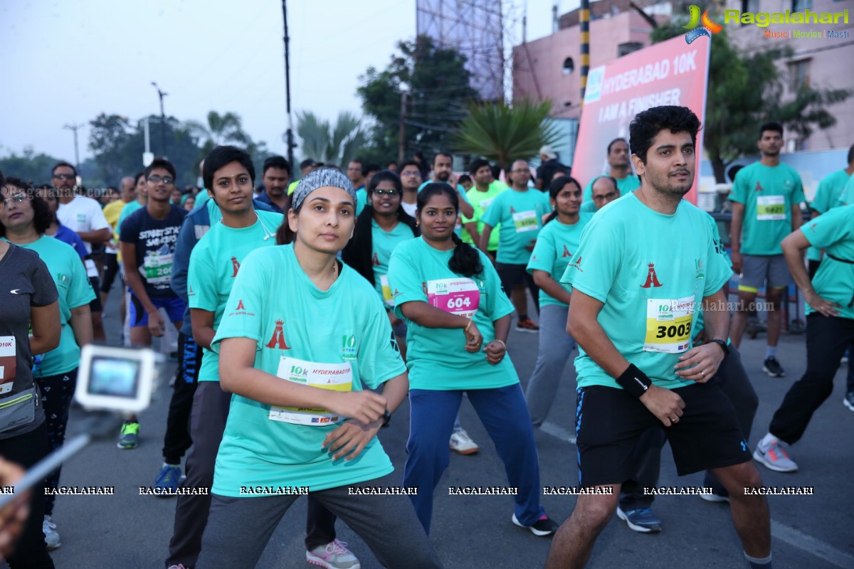 10K INTENCITY RUN 2018 - People's Plaza, Necklace Road - Hyderabad