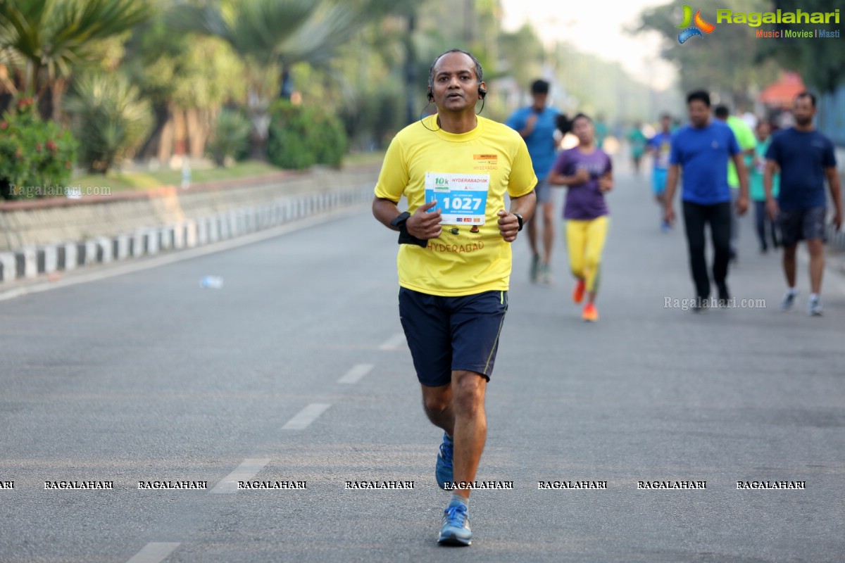 10K INTENCITY RUN 2018 - People's Plaza, Necklace Road - Hyderabad