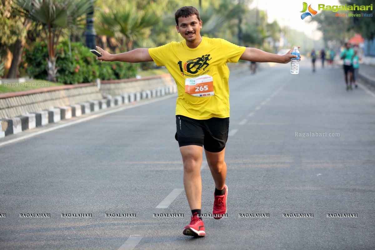 10K INTENCITY RUN 2018 - People's Plaza, Necklace Road - Hyderabad