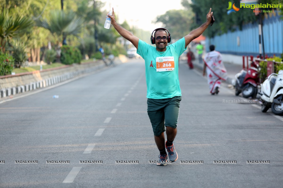 10K INTENCITY RUN 2018 - People's Plaza, Necklace Road - Hyderabad