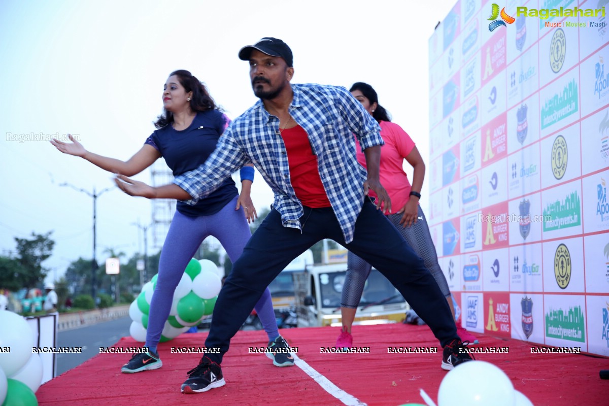 10K INTENCITY RUN 2018 - People's Plaza, Necklace Road - Hyderabad