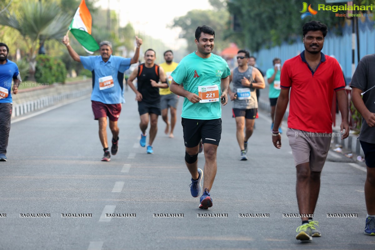 10K INTENCITY RUN 2018 - People's Plaza, Necklace Road - Hyderabad