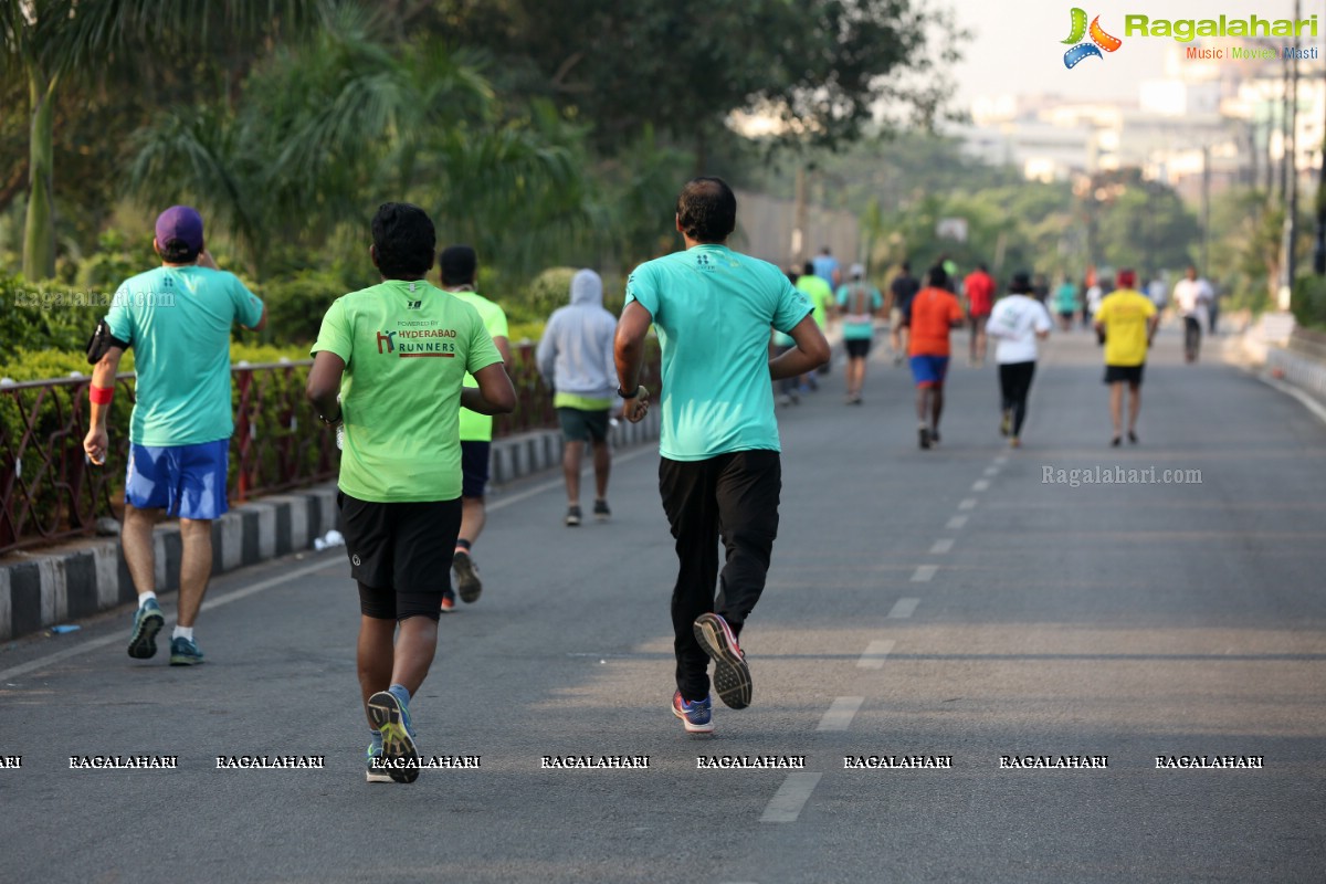 10K INTENCITY RUN 2018 - People's Plaza, Necklace Road - Hyderabad