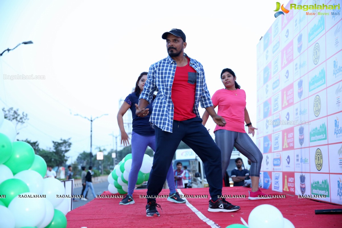 10K INTENCITY RUN 2018 - People's Plaza, Necklace Road - Hyderabad