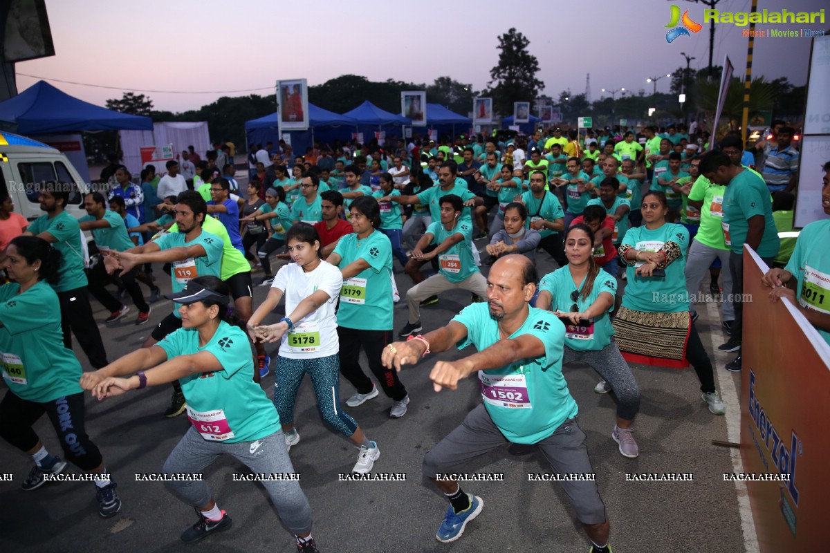 10K INTENCITY RUN 2018 - People's Plaza, Necklace Road - Hyderabad