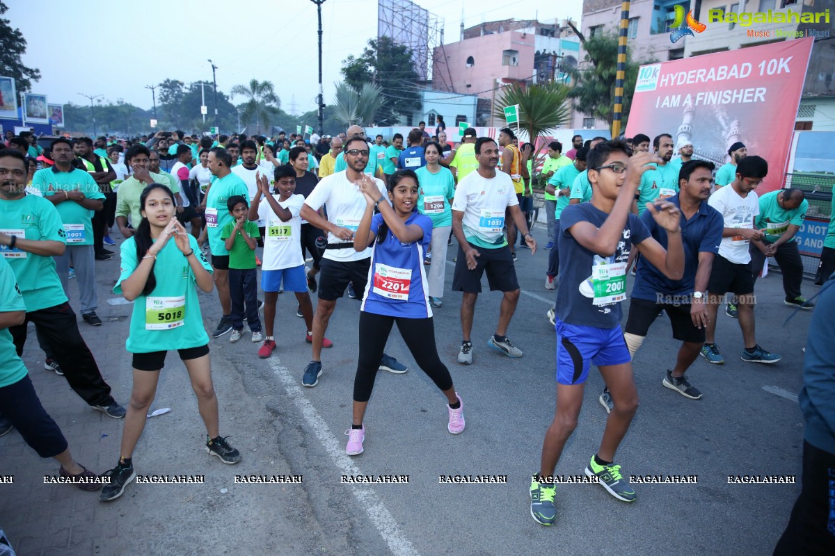 10K INTENCITY RUN 2018 - People's Plaza, Necklace Road - Hyderabad