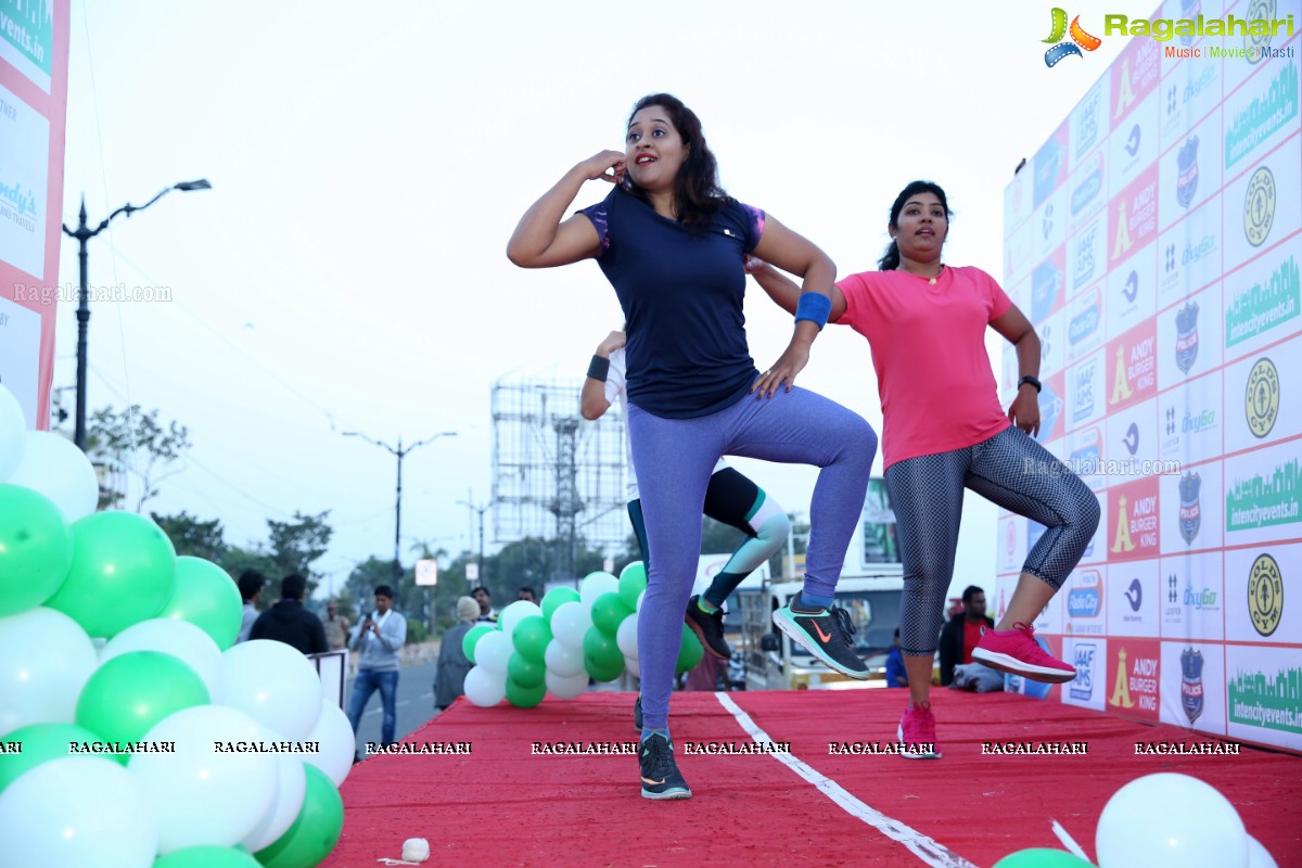 10K INTENCITY RUN 2018 - People's Plaza, Necklace Road - Hyderabad