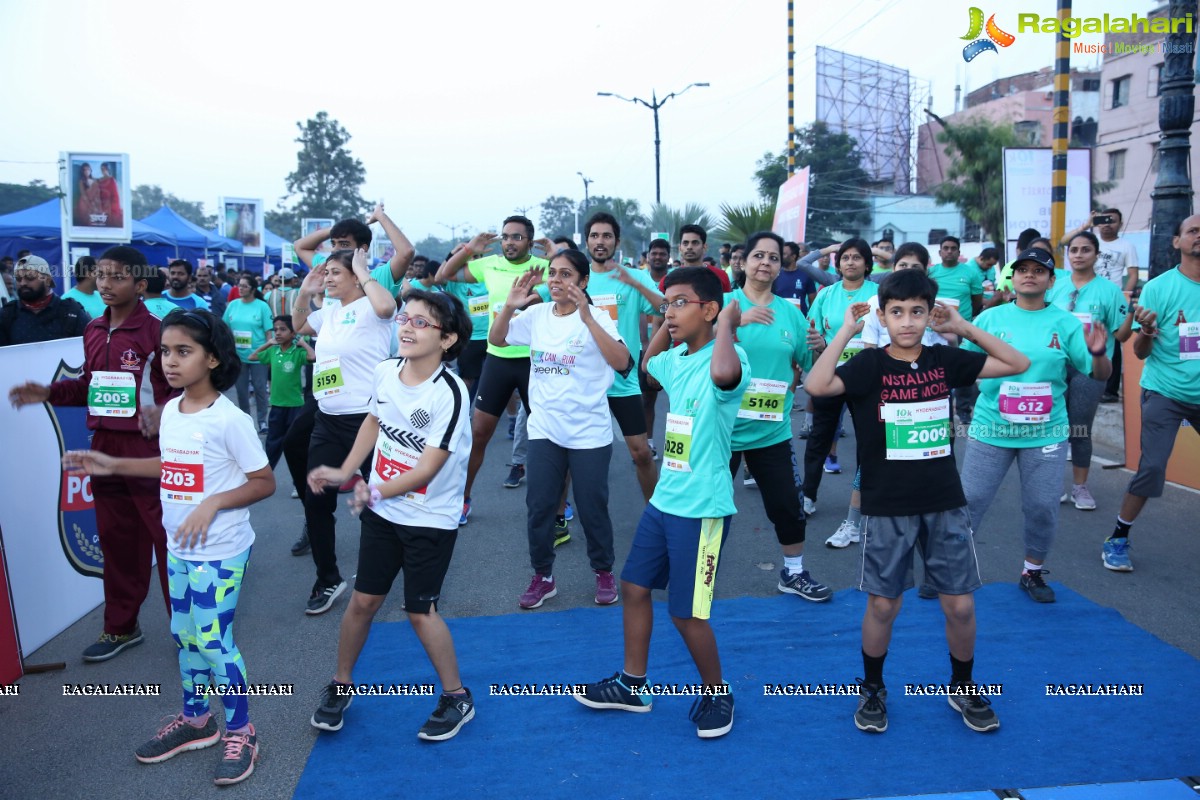 10K INTENCITY RUN 2018 - People's Plaza, Necklace Road - Hyderabad