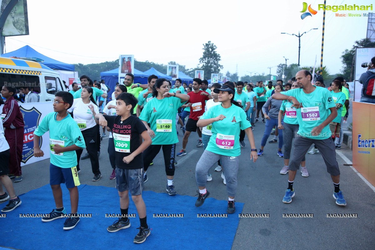 10K INTENCITY RUN 2018 - People's Plaza, Necklace Road - Hyderabad