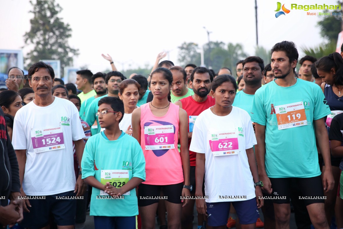 10K INTENCITY RUN 2018 - People's Plaza, Necklace Road - Hyderabad