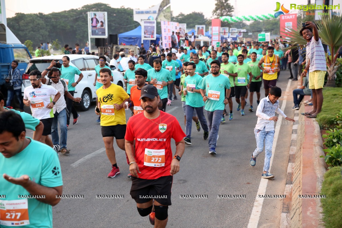 10K INTENCITY RUN 2018 - People's Plaza, Necklace Road - Hyderabad