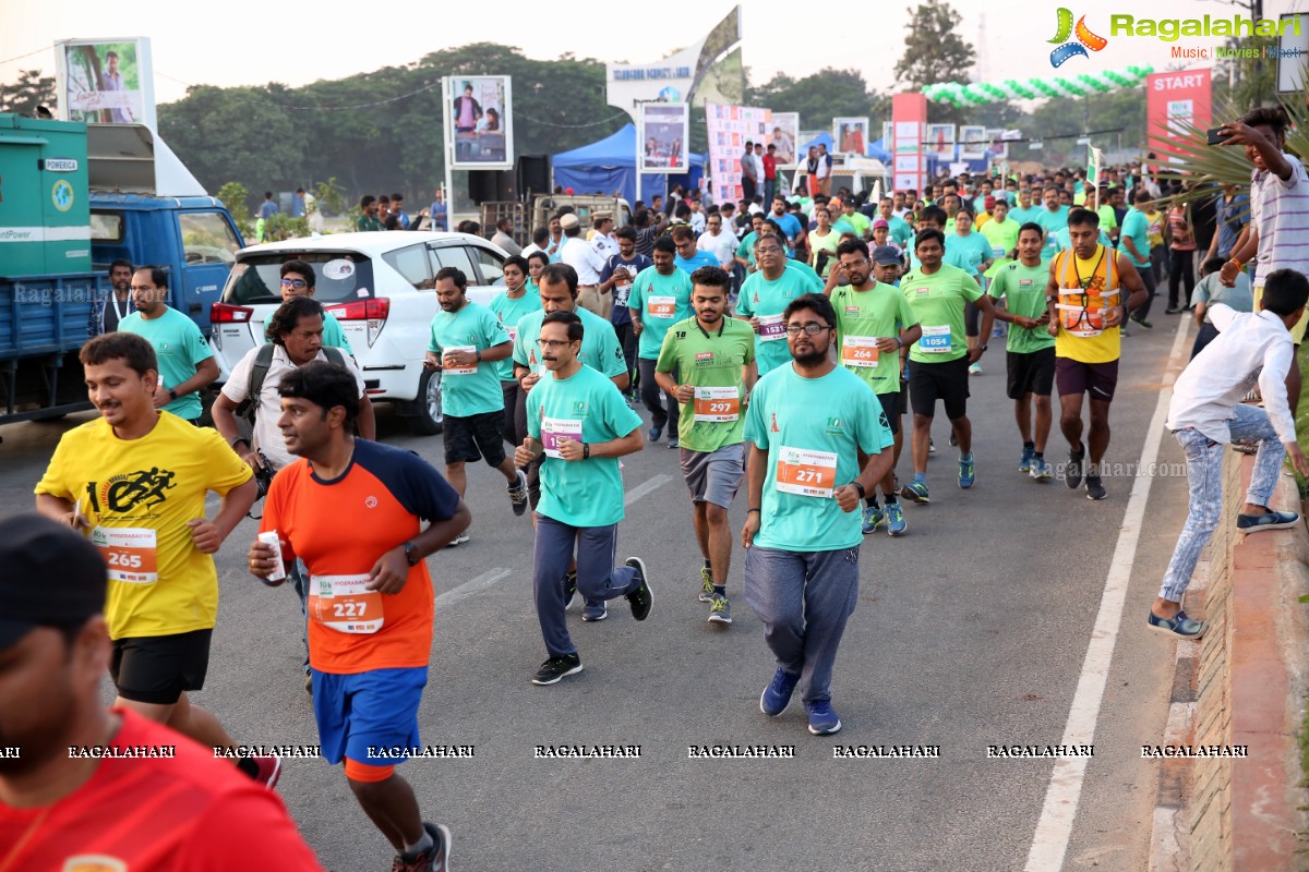 10K INTENCITY RUN 2018 - People's Plaza, Necklace Road - Hyderabad