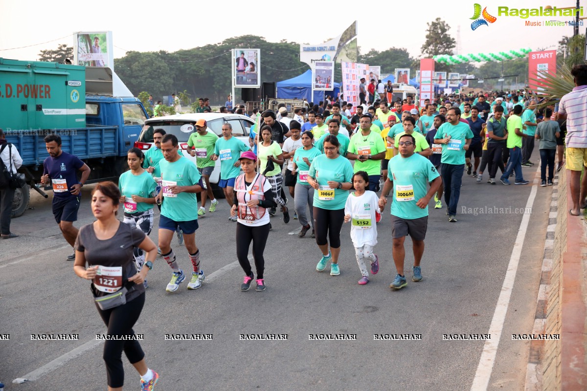 10K INTENCITY RUN 2018 - People's Plaza, Necklace Road - Hyderabad