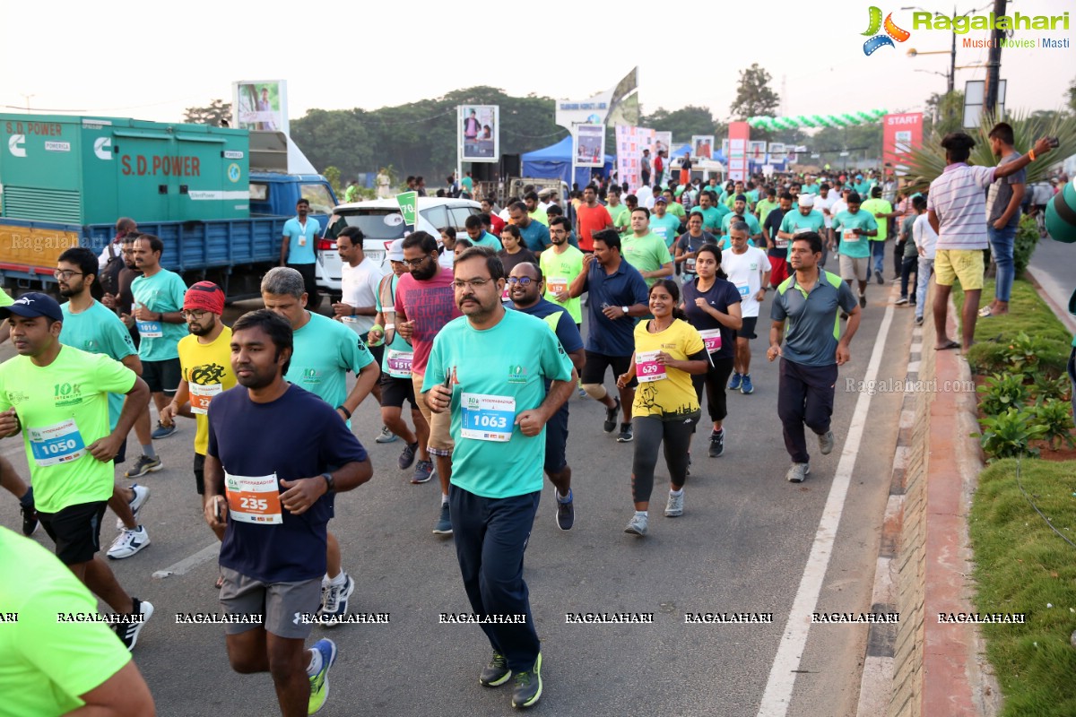 10K INTENCITY RUN 2018 - People's Plaza, Necklace Road - Hyderabad