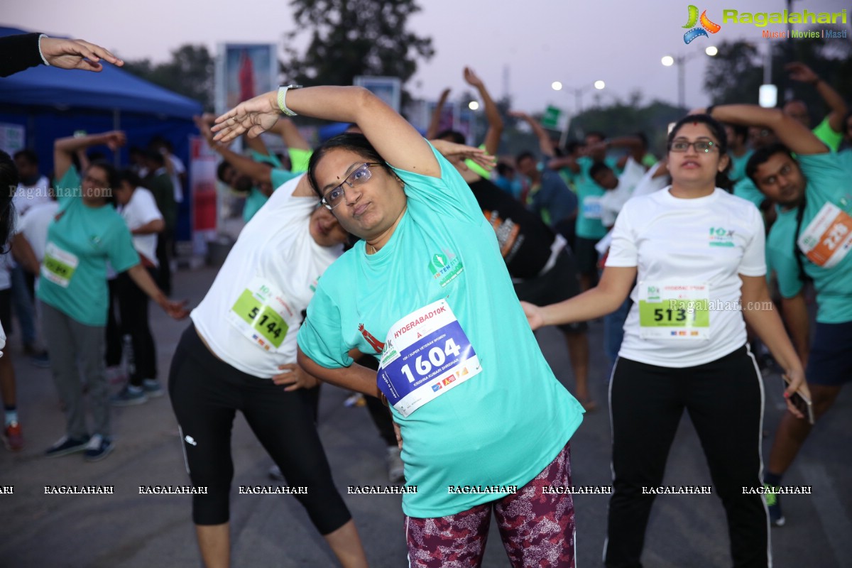 10K INTENCITY RUN 2018 - People's Plaza, Necklace Road - Hyderabad