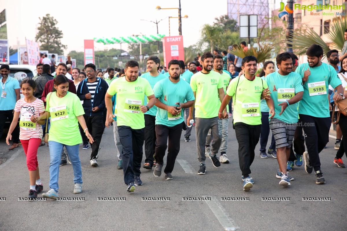 10K INTENCITY RUN 2018 - People's Plaza, Necklace Road - Hyderabad