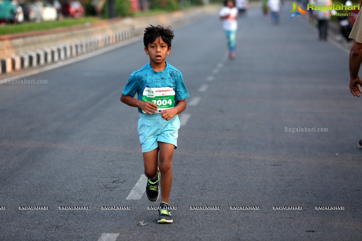 10K INTENCITY RUN 2018 - People's Plaza, Necklace Road - Hyderabad