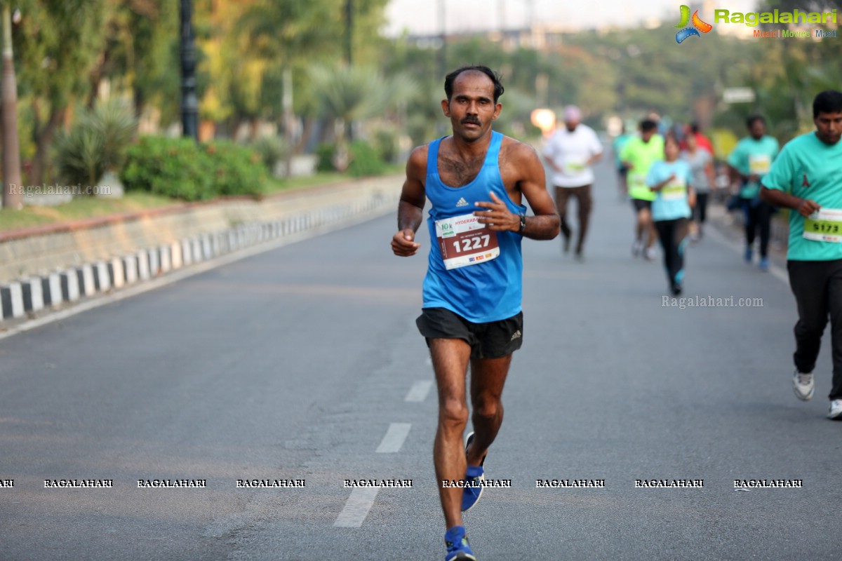 10K INTENCITY RUN 2018 - People's Plaza, Necklace Road - Hyderabad