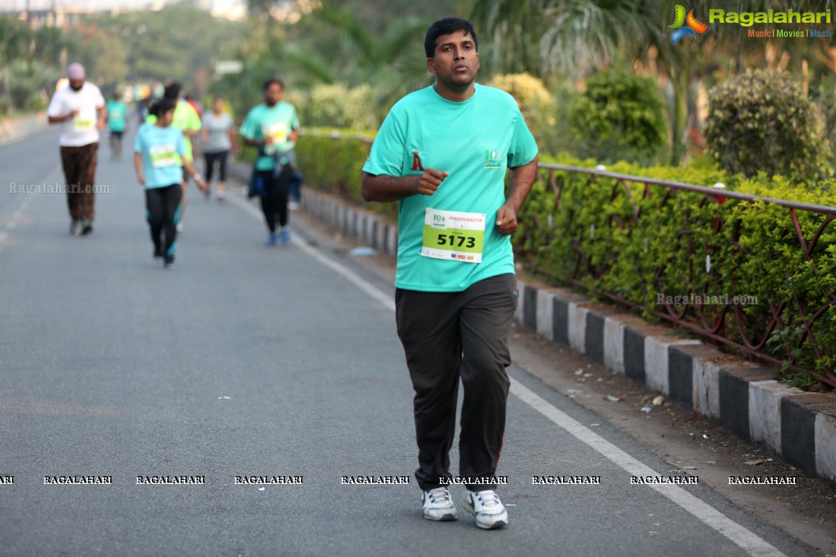 10K INTENCITY RUN 2018 - People's Plaza, Necklace Road - Hyderabad