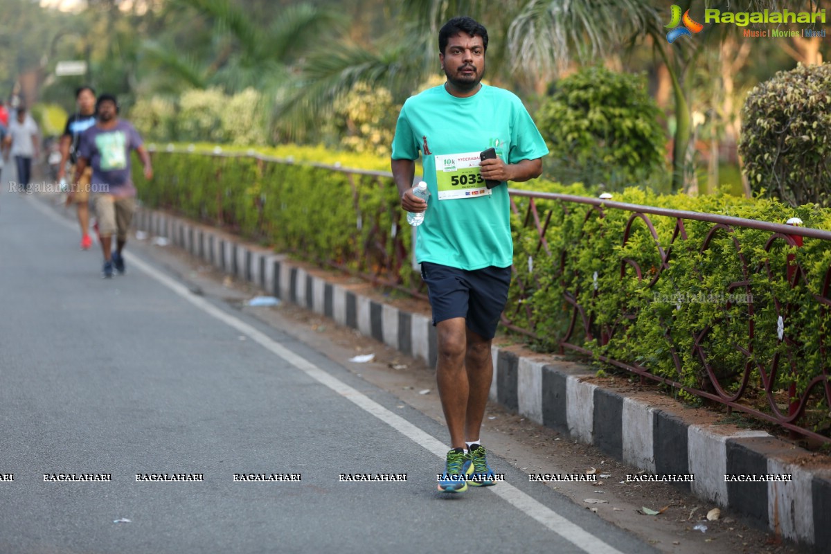 10K INTENCITY RUN 2018 - People's Plaza, Necklace Road - Hyderabad