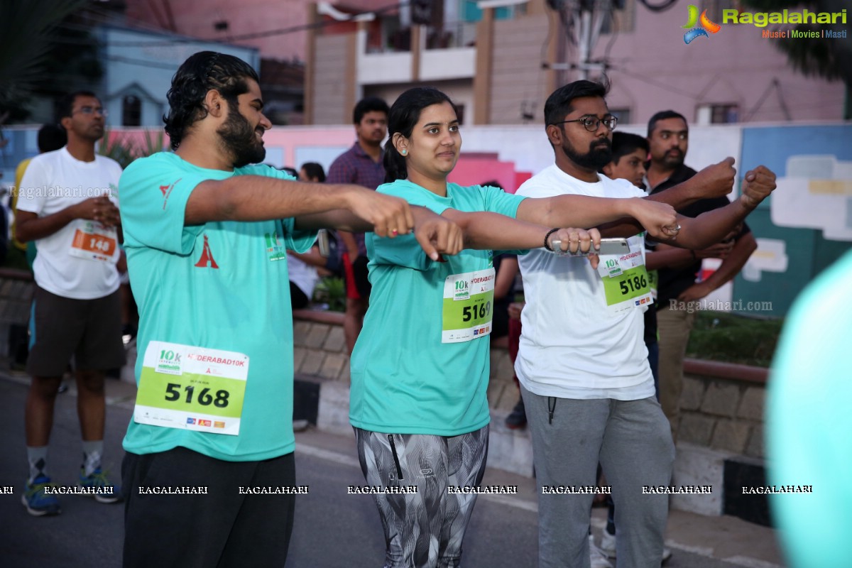 10K INTENCITY RUN 2018 - People's Plaza, Necklace Road - Hyderabad