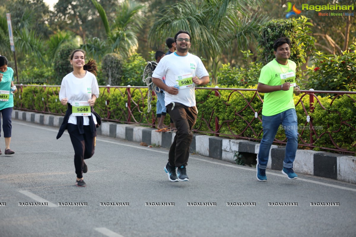 10K INTENCITY RUN 2018 - People's Plaza, Necklace Road - Hyderabad