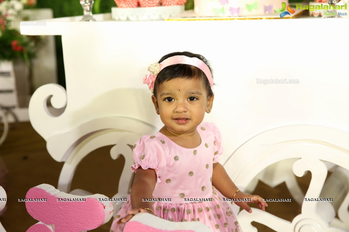 Vamsi Deepak & Swetchha's Daughter Anika's 1st Birthday Bash @ Banyan - N Convention