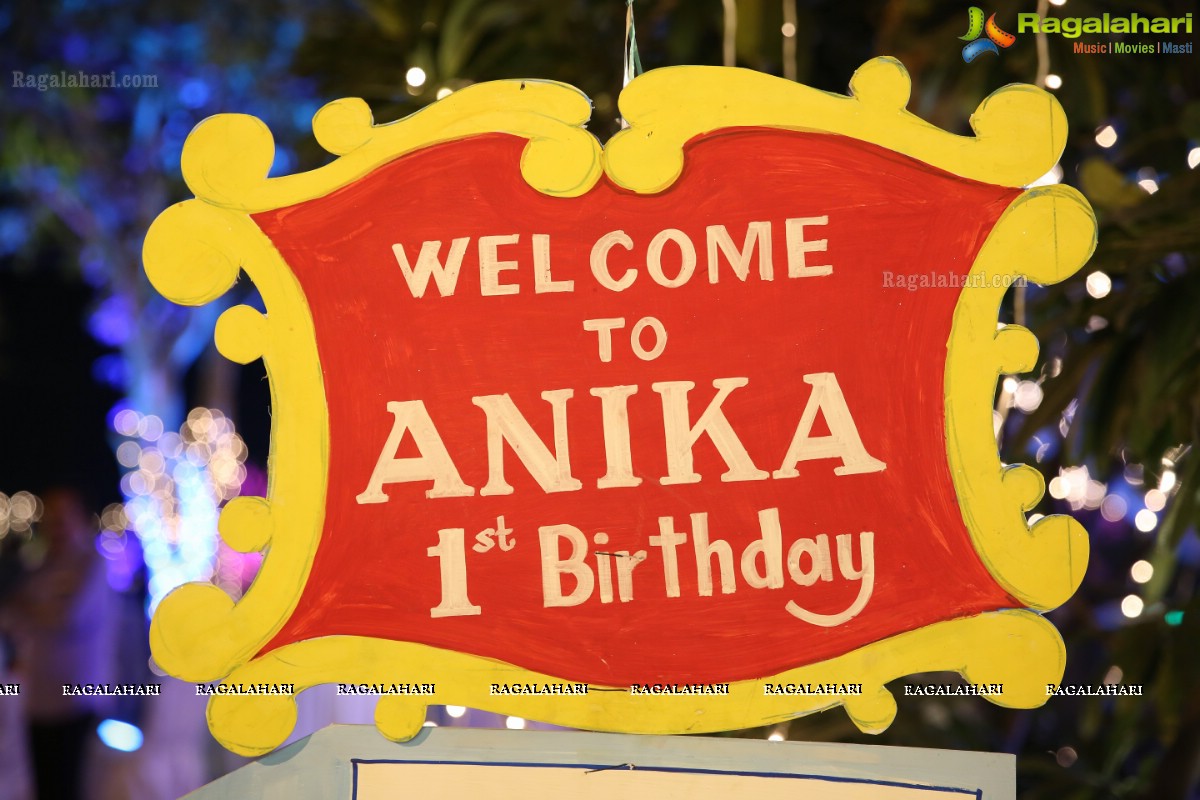 Vamsi Deepak & Swetchha's Daughter Anika's 1st Birthday Bash @ Banyan - N Convention