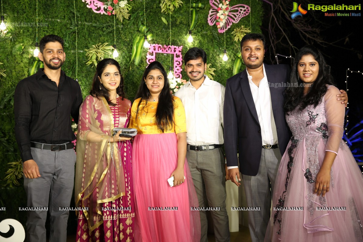 Vamsi Deepak & Swetchha's Daughter Anika's 1st Birthday Bash @ Banyan - N Convention