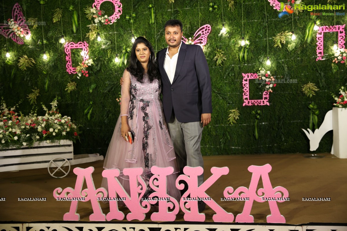 Vamsi Deepak & Swetchha's Daughter Anika's 1st Birthday Bash @ Banyan - N Convention