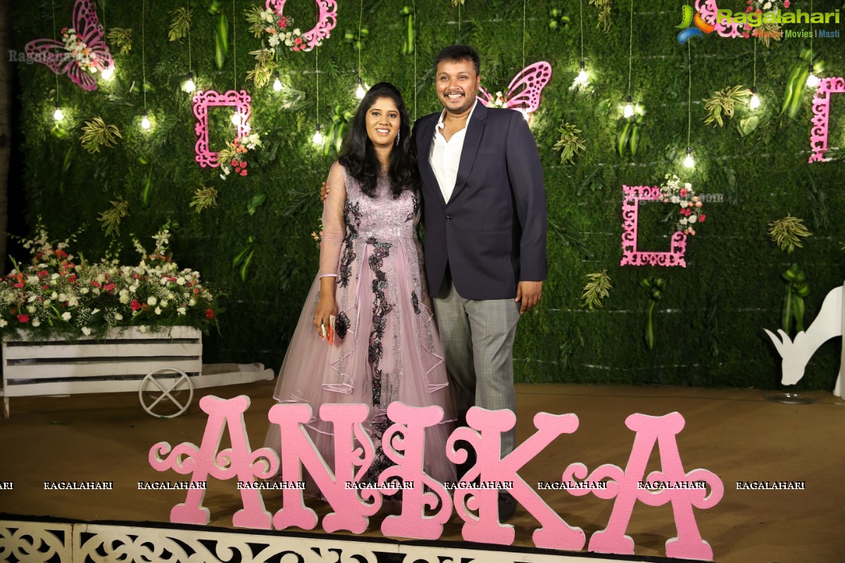 Vamsi Deepak & Swetchha's Daughter Anika's 1st Birthday Bash @ Banyan - N Convention