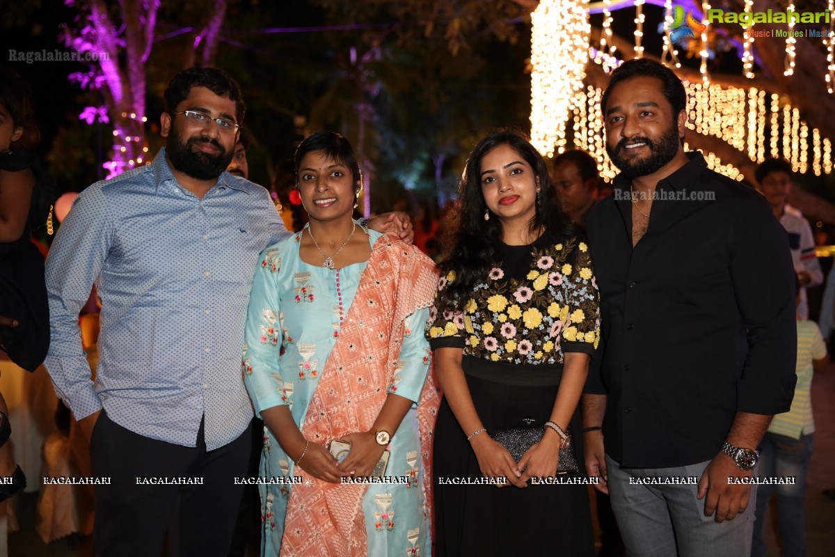 Vamsi Deepak & Swetchha's Daughter Anika's 1st Birthday Bash @ Banyan - N Convention