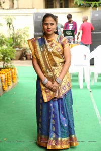 Arnitha Institute of Fashion Design Batukamma Sambaralu