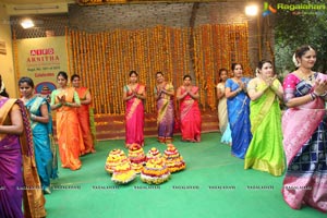 Arnitha Institute of Fashion Design Batukamma Sambaralu